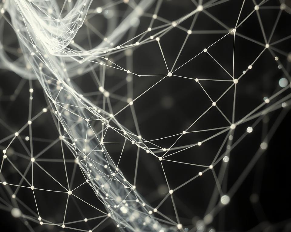 A shimmering, translucent web of delicate silk threads, each one a marvel of engineered nanostructures. The intricate lattice seems to float in mid-air, illuminated by a soft, otherworldly glow that emanates from within. Gossamer filaments intertwine, forming a tapestry of seamless, interconnected patterns that hint at the material's versatile potential. The scene is captured with a high-resolution camera, its crisp focus and dynamic lighting showcasing the material's elegant, futuristic beauty. This is the promise of silk nanotechnology - a revolutionary advancement that could transform the way we perceive and interact with the world around us. A shimmering, translucent web of delicate silk threads, each one a marvel of engineered nanostructures. The intricate lattice seems to float in mid-air, illuminated by a soft, otherworldly glow that emanates from within. Gossamer filaments intertwine, forming a tapestry of seamless, interconnected patterns that hint at the material's versatile potential. The scene is captured with a high-resolution camera, its crisp focus and dynamic lighting showcasing the material's elegant, futuristic beauty. This is the promise of silk nanotechnology - a revolutionary advancement that could transform the way we perceive and interact with the world around us.