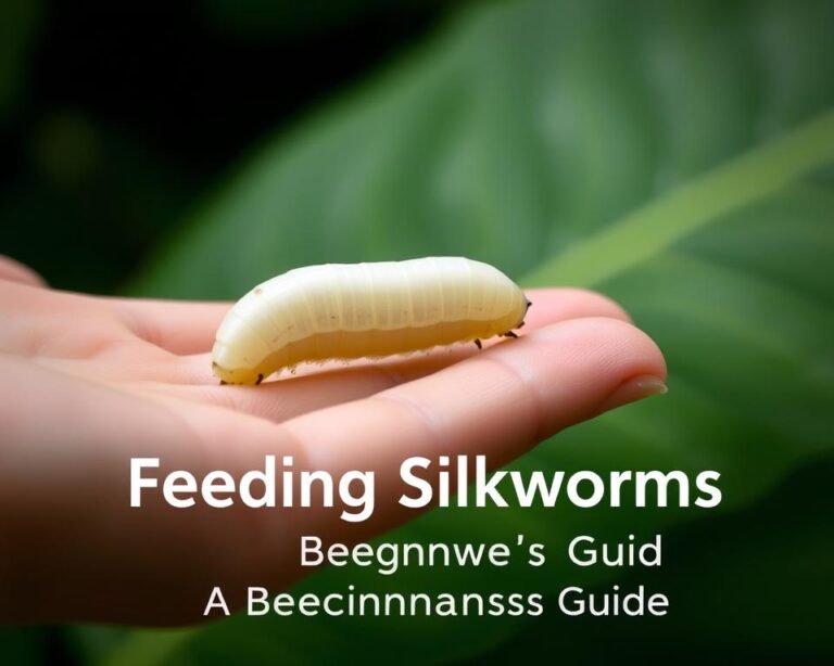 Feeding Silkworms