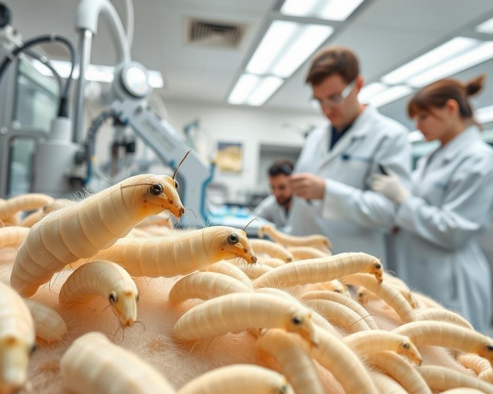 Genetic Engineering Silkworms