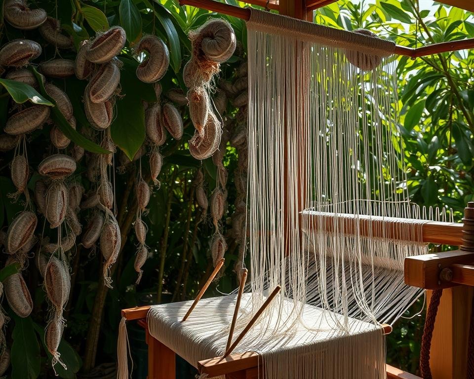 Silk Fiber Extraction