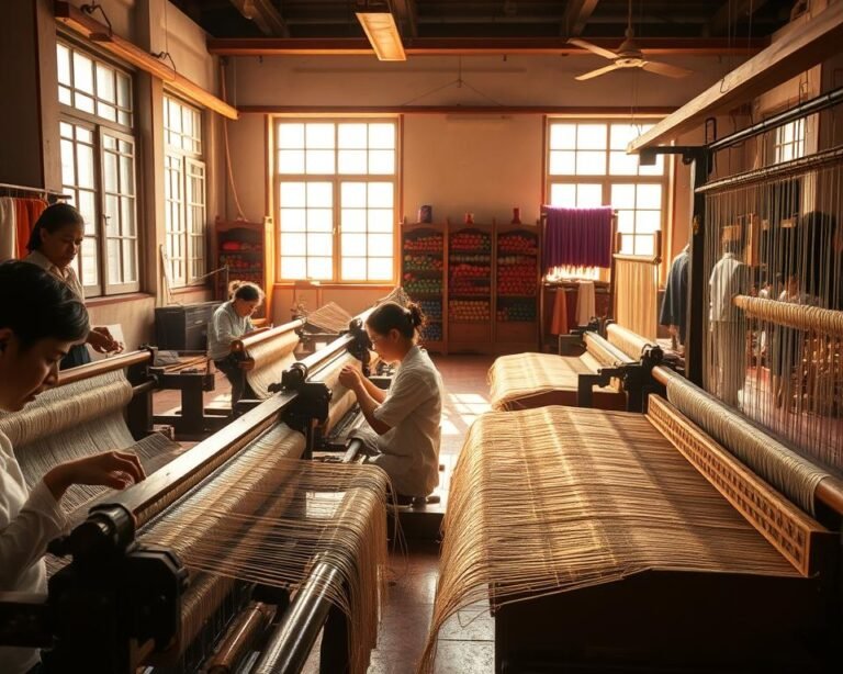 Silk Weaving