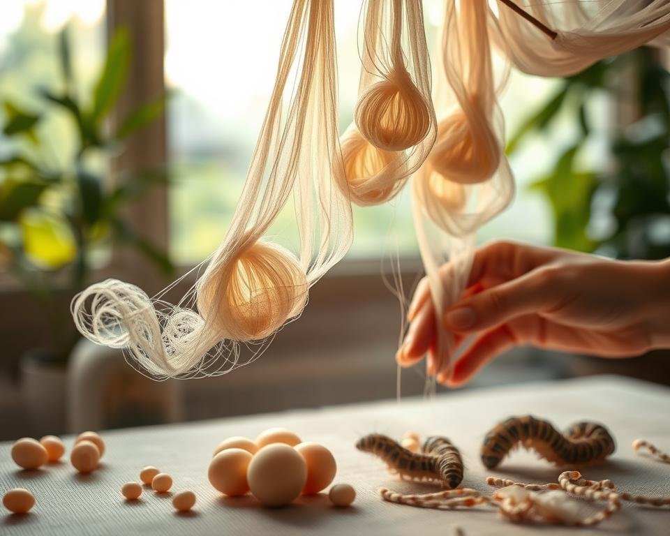 Silk from Different Insects